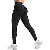YEOREO Butt Lifting Leggings for Women Seamless Hidden Scrunch Workout Leggings 24" Baderiy Gym Yoga Booty Pants