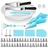 BoYun-Cake-Decorating-Kits-Supplies-52-in-1-Baking-Accessories-with-Cake-Turntable-Stand-Cake-Tips-Icing-Smoother-Spatula-Piping-Pastry-Bags-and-Decorating-Pen-Frosting-Tools-Set Boyun Cake Decorating Kits Supplies 96-in-1 Baking Accessories with Cake Turntable Stand, Cake Tips, Icing Smoother…