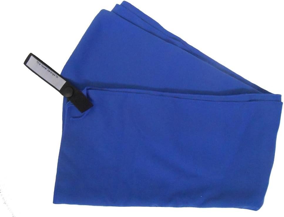 International Luggage Microfiber Towel (60" x 30", Navy Blue)