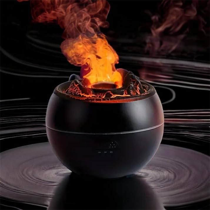 Indoor Fountains & Accessories - Cauldron Diffuser Cauldron Essential Oil Diffuser Halloween Mist Maker Fogger Black Witch Cauldron Fog Maker Water Fountain Mist Maker Misting Cauldron Halloween Decor