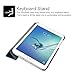 Fintie Slim Shell Case for Samsung Galaxy Tab S2 8.0 - Ultra Lightweight Protective Stand Cover with Auto Sleep/Wake Feature, Navy Blue