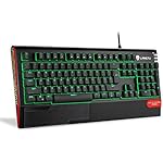 LED Backlight Illuminated Mechanical Gaming Keyboard LANGTU X1000 104 Keys Anti-Ghosting