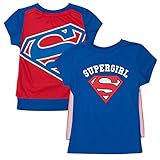 Supergirl Cape Costume Tee Shirt