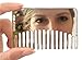 Go-Comb Wallet Comb & Mirror - Fits in your wallet - travel mirror - travel comb (Otomi Mirror)
