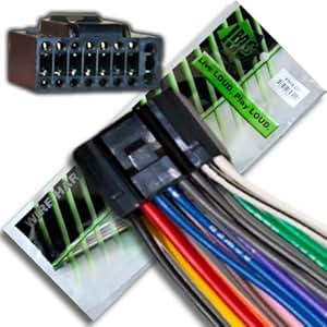 Amazon.com: Kenwood 16 Pin Wire Harness: Automotive wire diagram kenwood kdc 210u 