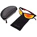 Shieldo Polarized Sports Sunglasses For Men And Women Cycling Driving Mountain Sport Eyeglasses, Mirrored Fashion Shades Eyewear Unbreakable Frame Glasses SLT002