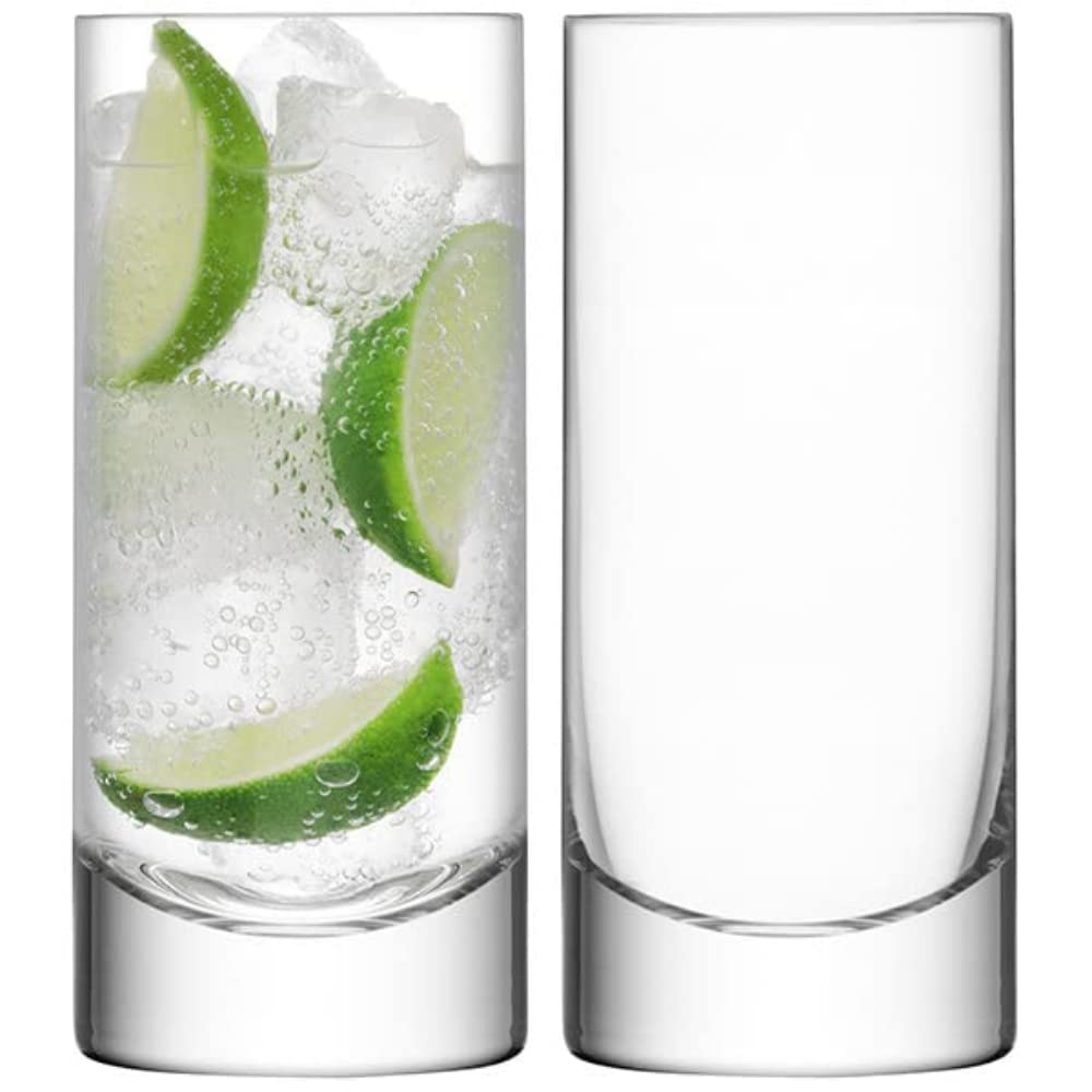 LSA International Bar Highball 420ml Clear Set of Two