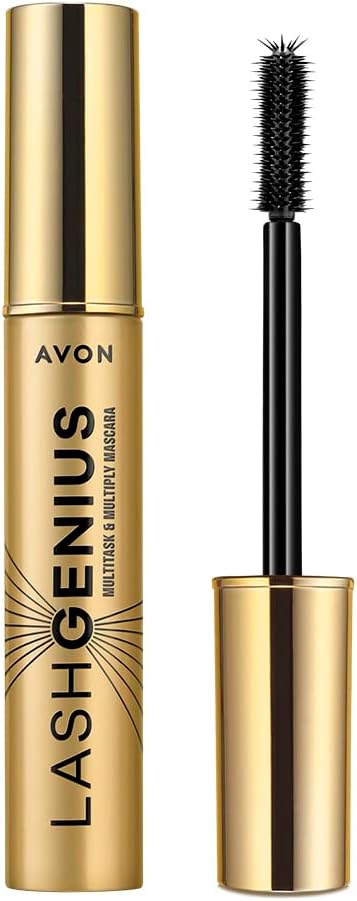 Avon Lash Genius Multitask & Multiply Mascara Brown Black 10ml Smart Control