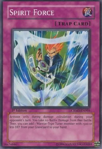 Yu-Gi-Oh! - Spirit Force (CRMS-EN064) - Crimson Crisis - 1st Edition - Super Rare