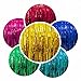 Moohome Big 12ft x 8ft Tinsel Silver Foil Fringe Curtains Backdrop Door Window Curtain Party Photography Decoration (12' x 8', Silver)