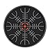 M-Tac Helm of Awe Viking Morale Patch PVC Norse Rune Vegvisir Morale (Gray)