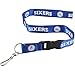 Fanatics Philadelphia 76ers Blue PSG Deluxe 2-Sided Lanyard Breakaway Keychain Basketball