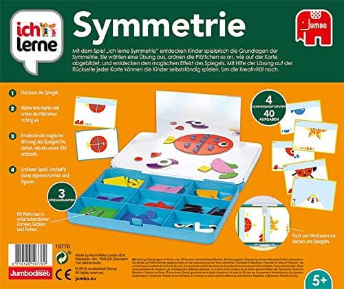 Jumbo Spiele I learn symmetry, Multi-coloured, 6 cm x 32 cm x 27 cm - Image 5