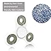 Moopai The Anti-Anxiety Fidget Spinner Helps Focusing Fidget Toys Premium Quality EDC Focus Toy for Kids & Adults Best Stress Reducer Relieves ADHD Anxiety and Boredom (White)