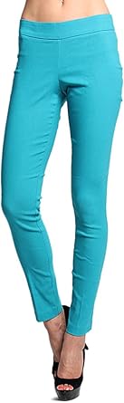side zip skinny trousers