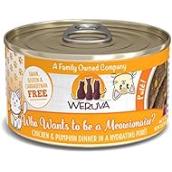 Weruva Classic Cat PatÃ©, Who Wants to Be A Meowionaire? with Chicken & Pumpkin, 3oz Can (Pack of 12)