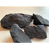 Pachamama Essentials Shungite Rough Crystal 65 to 100 Grams 1 Large Piece, Water Stone EMF Protection from Karelia Russia Aut