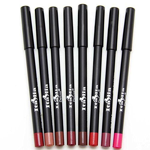 Italia Deluxe Ultra Fine Lip Liner set (Pack Of 12) Buy Online in UAE