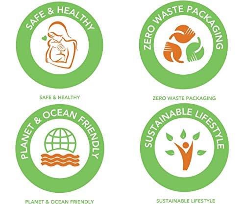 Ecozoi REUSABLE Beeswax Food Wraps, Assorted 4 Pack Sandwich Wraps, Plastic Free Food Storage Ideal for Kitchen Storage, Bread Wraps, Vegetable & Fruit Bowl Covers, zero waste | 1S, 1M, 1L, 1XL