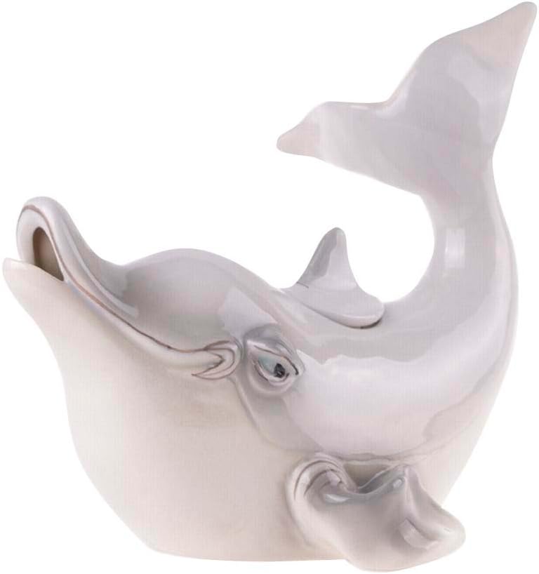 Blue Sky Ceramic 1806 Dolphin Tea Pot, 10"x 7"x 8.75" Amazon.ca Home