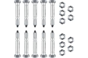 KINTLE 51001500 5/16" Snow Blower Shear Bolts & Nuts Compatible with Ariens 510015 51001500 AM122156 AM136890 Snow Blower