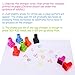 Assorted Stamps 24 Pack for Kids Self-Ink Stamps for Holiday Party Favors, 24 Different Designs, 6 Assorted Colors