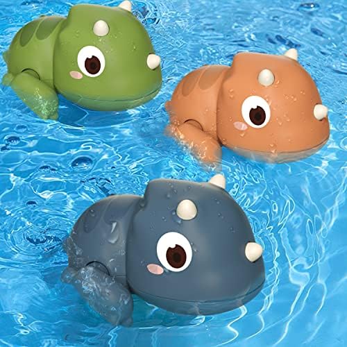 Baby Bath Toys, Floating Windup Dinosaurs Bath Toy for Toddlers 13