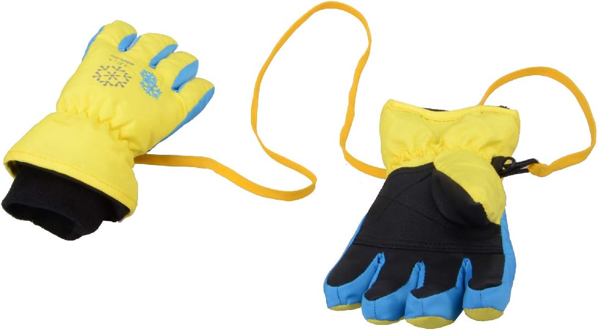 TRIWONDER Kids Ski Snow Gloves Winter Cold Weather Windproof Warm Snowboard Sport Mittens for Boys Girls : Sports & Outdoors