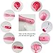 Doctor Kit Playset Medical Kit Equipment Nurse Carry Case Toy Pretend and Play Set Stethoscope with Light and Sounds Gift for Girls Kids Toddlers over 3 years ,Pink