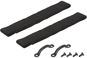 AUTOVIC Upgrade Thickened Door Limit Strap Footman Loop and Torx Screws Set for Jeep Wrangler CJ YJ TJ