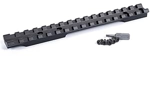 EGW Evolution Gun Works CVA Cascade Short Action 0 MOA Picatinny Rail, Black, 46620