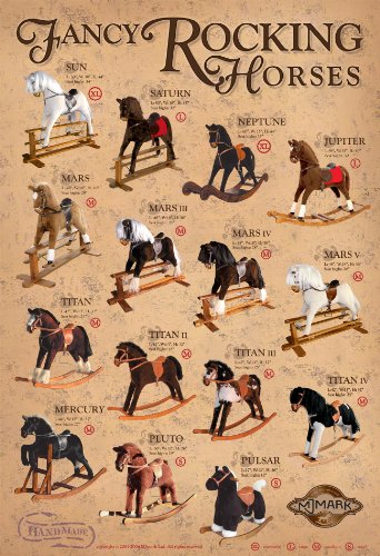 Handgemachtes Schaukelpferd "Mars VI" von MJMARK – Bild 8