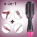 Hot Air Brush One-Step Hair Dryer Brush & Volumizer,Dry & Straighten & Curl & Comb 4 In 1 Salon Negative Ionic Hair Reduce Frizz And Static,Hair Styling Tools For Women And Girl All Types Hairthumb 4