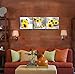 canvas wall art for bedroom Simple Life Black and white yellow sunflower artwork Wall Decor 12