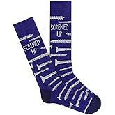 K BELL Men's Funny Crew Socks