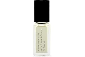 Maison Louis Marie - No.04 Bois de Balincourt Natural Roll-On Perfume Oil Sample | Luxury Clean Beauty + Non-Toxic Fragrance (0.1 fl oz | 3 ml)