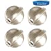 Siwdoy (Pack of 4) WB03T10295 Gas Valve Knob for GE Oven/Range AP4411070 PS2353386