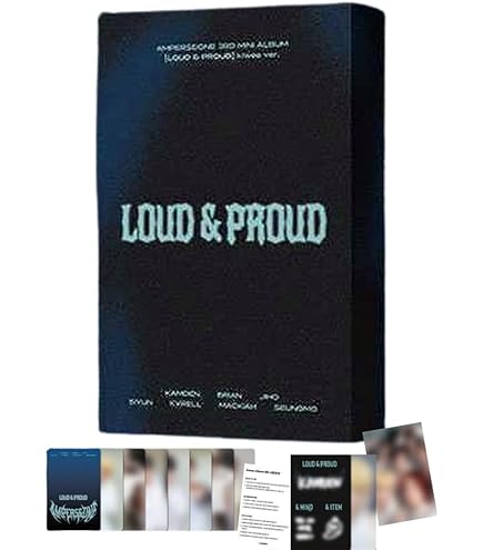 ampers&one KAMDENセットLOUD & PROUD アルバム AMPERS&ONE - LOUD & PROUD [3rd Mini Album - POSTCARD Ver.] - K PLACE