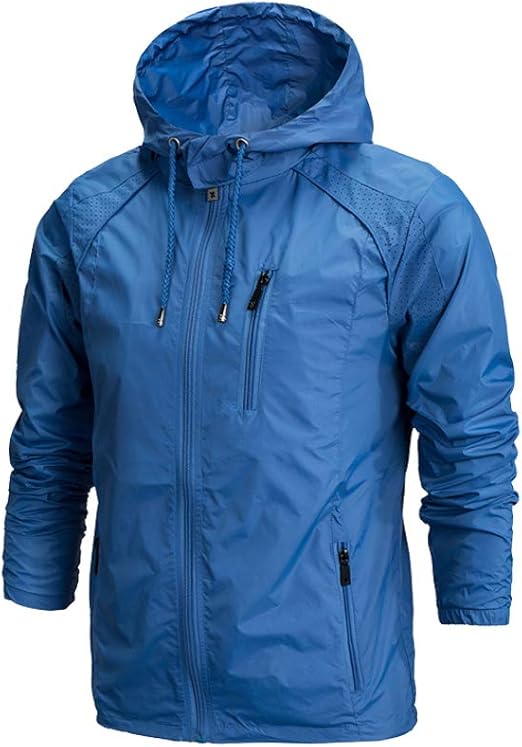 Amazon ウィンドブレーカー メンズ パーカー フード付き 服 軽量 防風 撥水 マウンテンジャケット アウトドア 服 コート ジャケット 通販