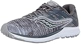 Saucony Men's Ride 10 Running Shoe, Grey, 11 M US
