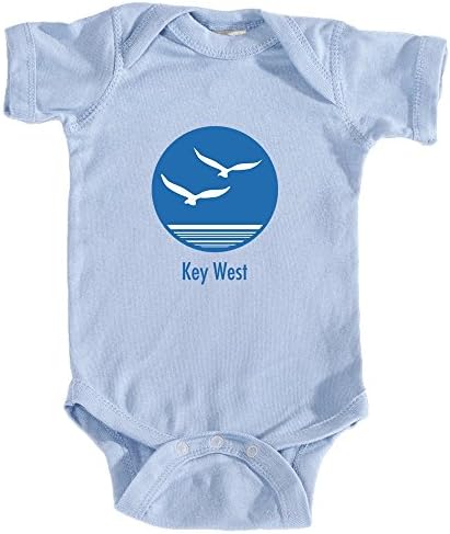 Tenn Street Goods Key West, Florida Seagull - Infant Baby Onesie/Bodysuit
