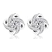 B.Catcher Earrings Studs Womens 925 Sterling Silver Gemini Earring Set Gift