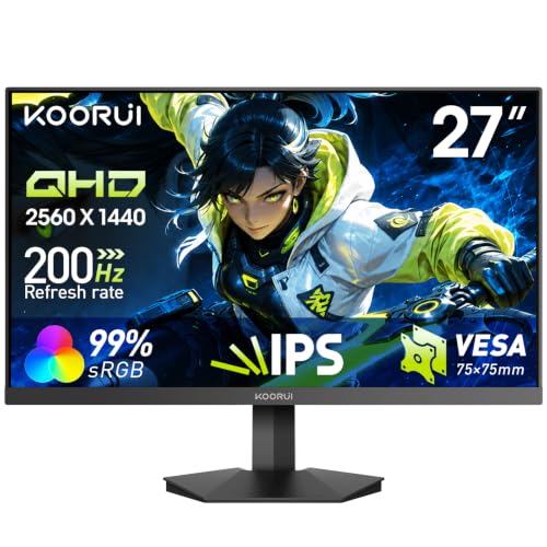 27 Zoll Gaming Monitor IPS FHD 200Hz HDR400 1ms Bildschirm G2711P