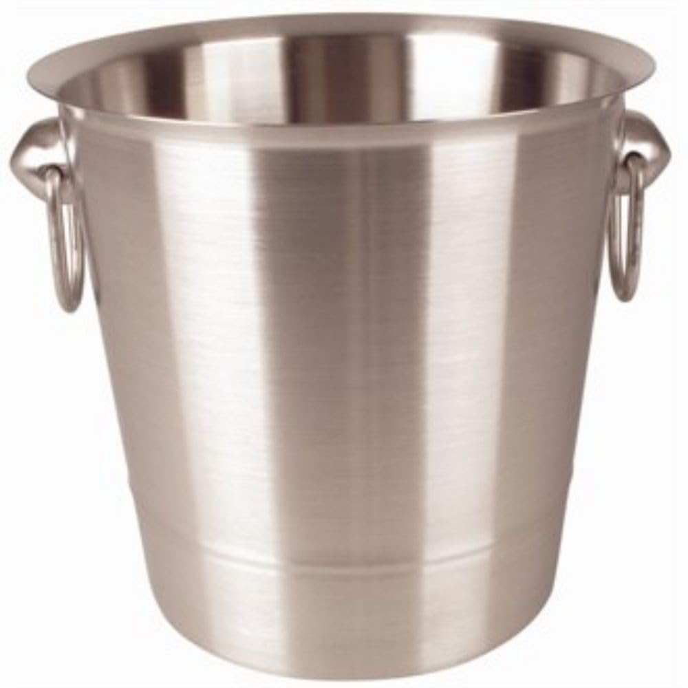 Stalwart K406 Wine Bucket Fits Stand K407, Brushed, Stainless Steel
