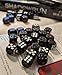 Cyberpunk Gaming Dice - d6 Set - RPG dice for Shadowrun - 36 dice 12mm - Enough for Any Roleplaying Game to Count The Hits and glitches