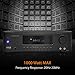 5.2-Channel Hi-Fi Bluetooth Stereo Amplifier – 1000 Watt AV Home Speaker Subwoofer Sound Receiver w/Radio, USB, RCA, HDMI, MIC in, Wireless Streaming, Supports 4K UHD TV, 3D, Blu-Ray – Pyle PT694BTthumb 2