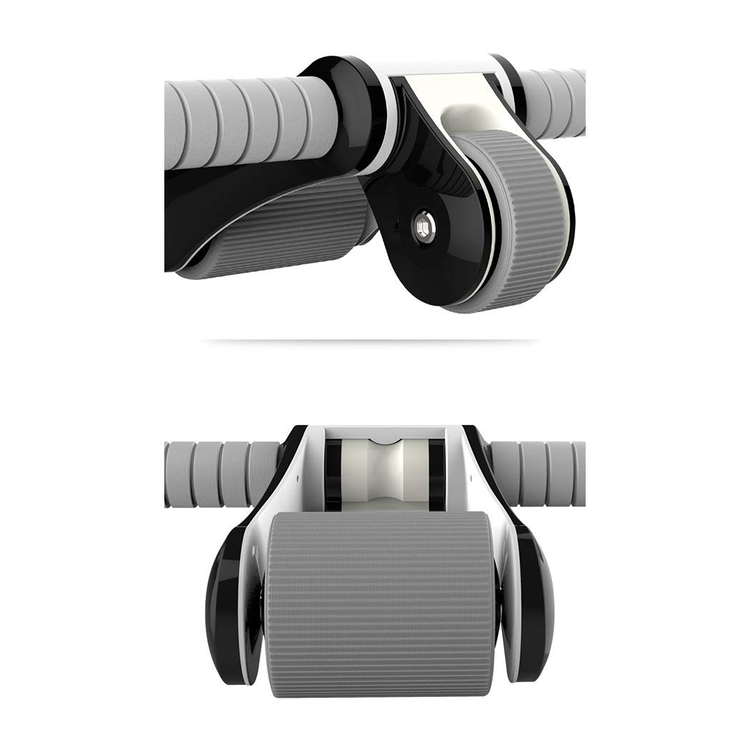 HONGNA Ruota del Muscolo Addominale Rimovibile Pieghevole Ruota TPR Esercizio Addominale Attrezzature per Il Fitness Casa Addome Fitness Ruota Macchine per addominali Potenziamento muscolare