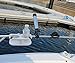 Brocraft Poly Drink Holder for 2 Drinks With Rail mount Bracket Kit ,Suction Cup,white