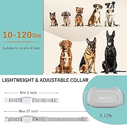 PATPET Dog Shock Collar with Remote - 3 Modes