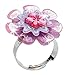 Creativity for Kids Rhinestone Ring Making Kit - Makes 12 Flower and Butterfly Rings